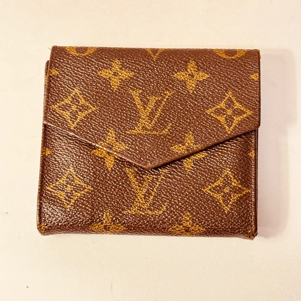 Louis Vuitton Elise Brown Monogram bifold Wallet - Picture 12 of 12